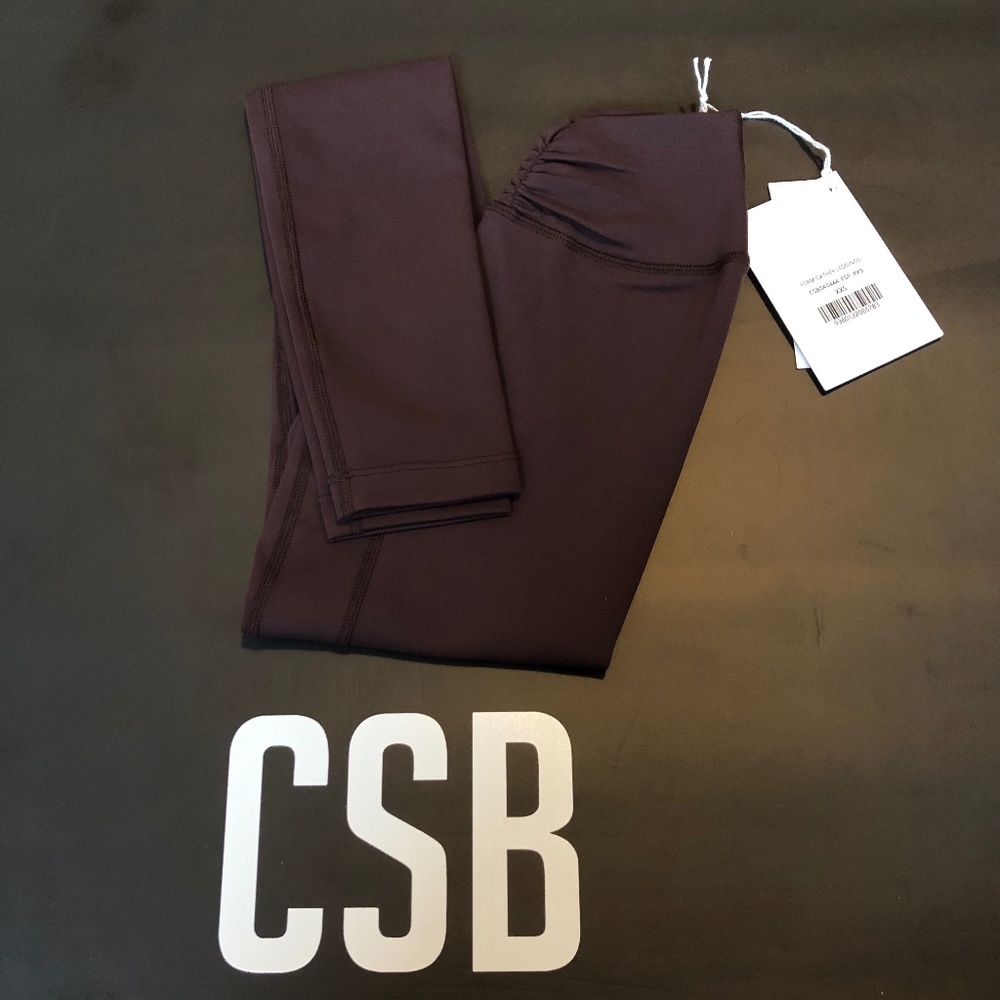 CROP SHOP BOUTIQUE FORM GATHER WAIST LEGGINGS